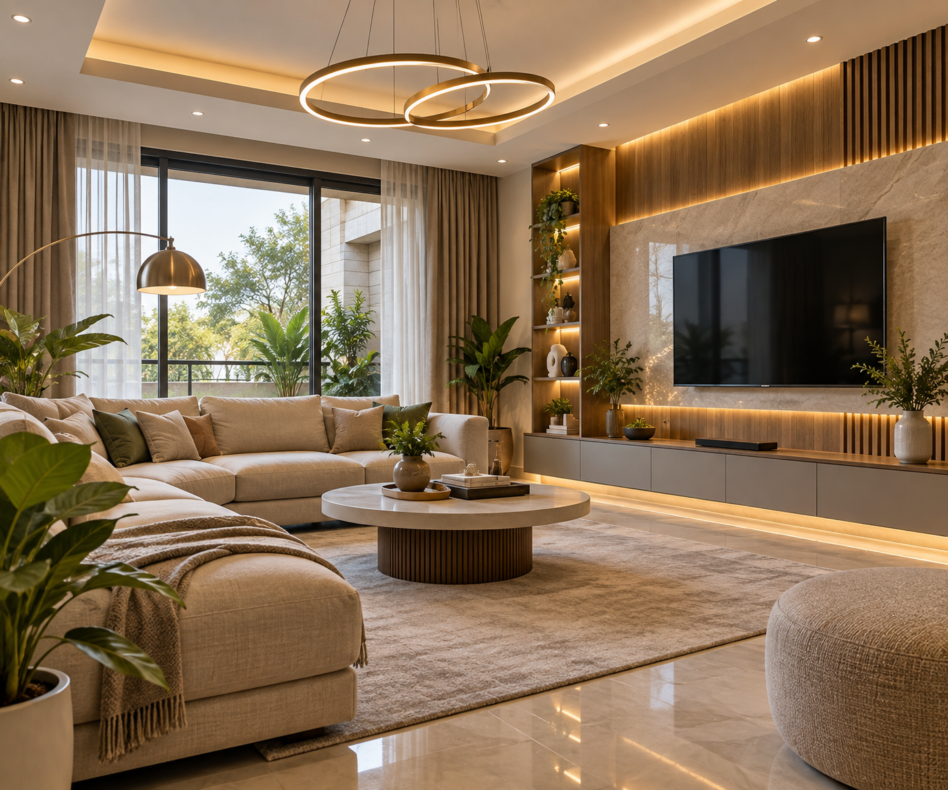 Modern Living Room Interior