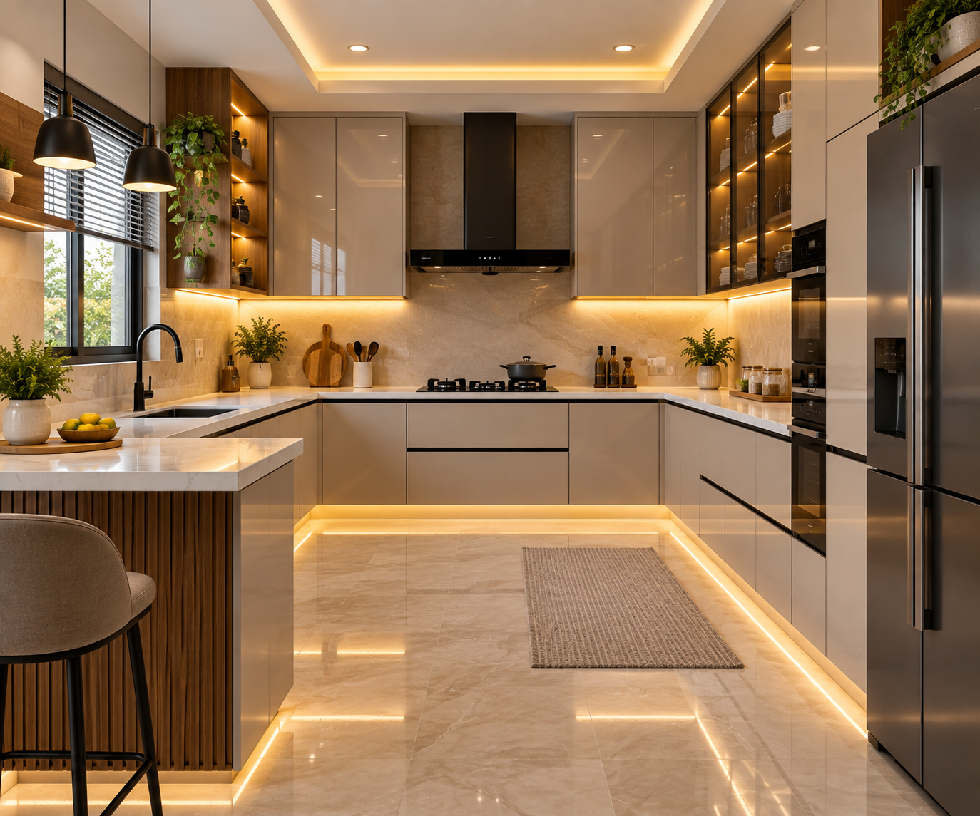 Modern Modular Kitchen